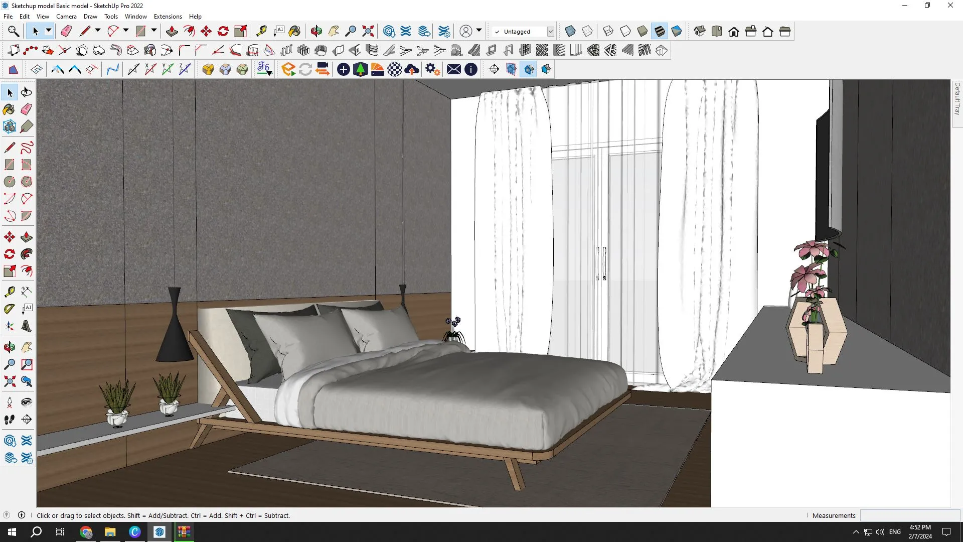 sketchup interior decorator